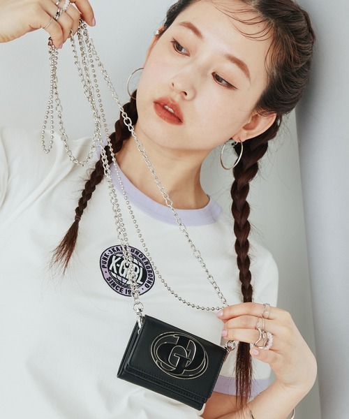 GYDA（ジェイダ） 財布 「WEB限定商品」メタルプレートチェーン