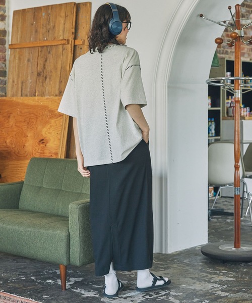 kotonアイボリー ロングスカート スカート カットリブ Iライン ロングスカート : ZOZOTOWN Yahoo