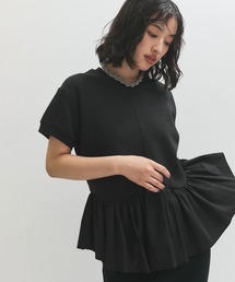 tシャツ ペプラムスウェット レディース｜ZOZOTOWN Yahoo!店