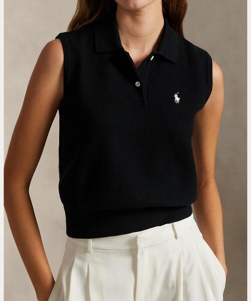 POLO RALPH LAUREN ニット セーター コットン クロップド