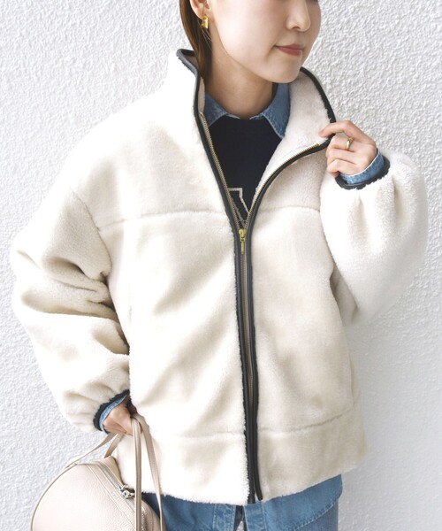 Sean John ベージュ ジップアップジャケット ジルサンダー JIL SANDER ジップアップ ブルゾン BLOUSON 10 ベージュ