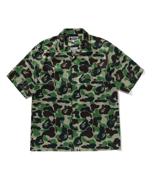 シャツ ABC CAMO OPEN COLLAR SS SHIRTS メンズの画像