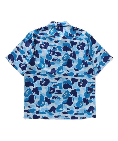 シャツ ABC CAMO OPEN COLLAR SS SHIRTS メンズの画像