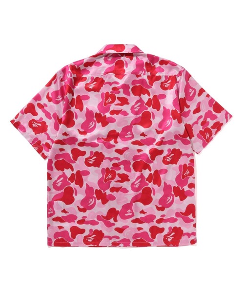 シャツ ABC CAMO OPEN COLLAR SS SHIRTS メンズの画像