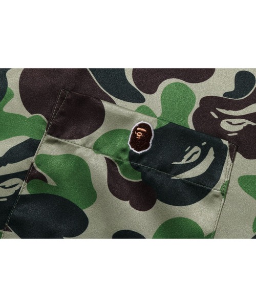 シャツ ABC CAMO OPEN COLLAR SS SHIRTS メンズの画像