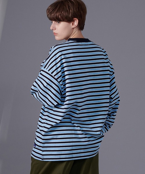 「ONCILY」 長袖Tシャツ MEDIUM グリーン メンズ