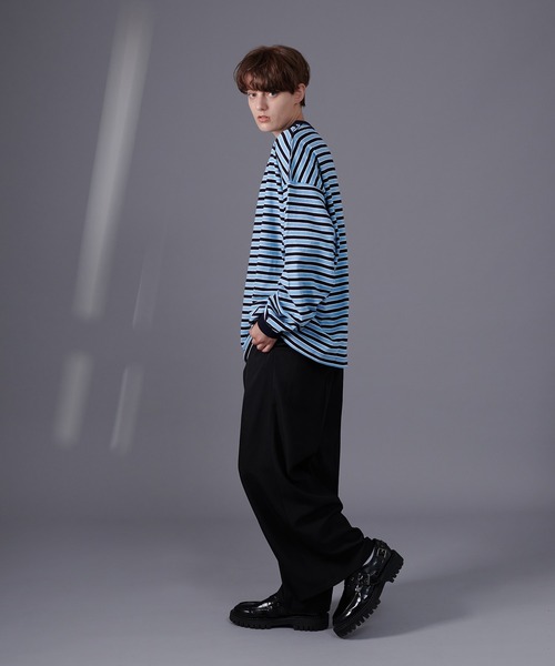 「ONCILY」 長袖Tシャツ MEDIUM グリーン メンズ