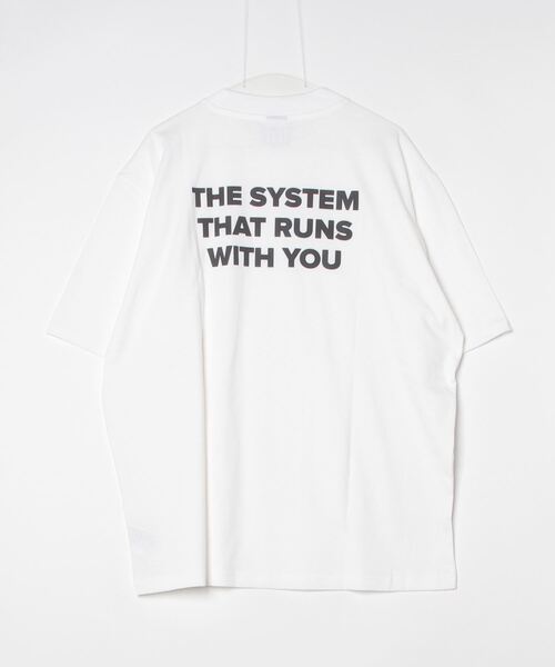 「New Balance」 半袖Tシャツ MEDIUM ブラック メンズ