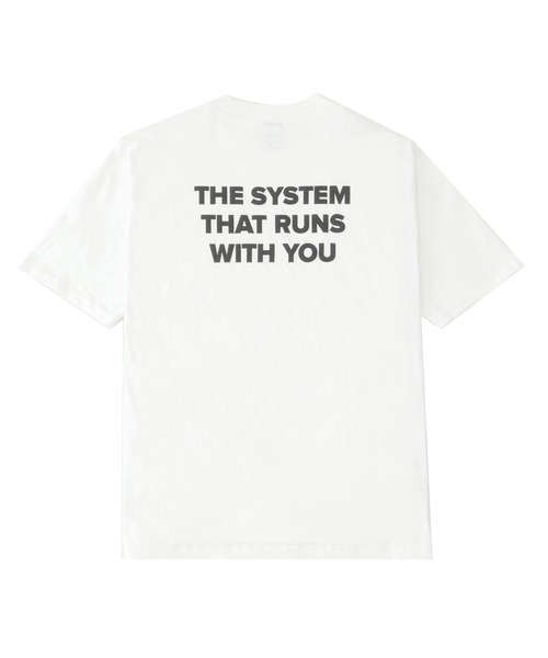 「New Balance」 半袖Tシャツ MEDIUM ブラック メンズ