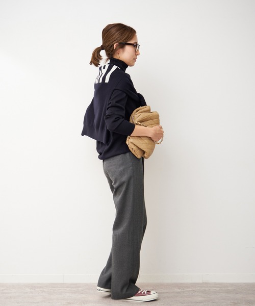 FRAMeWORK（フレームワーク） イージーパンツ 34 グレー レディース