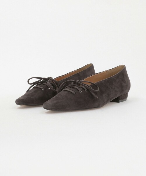 UNITED ARROWS パンプス レースアップ フラットパンプス