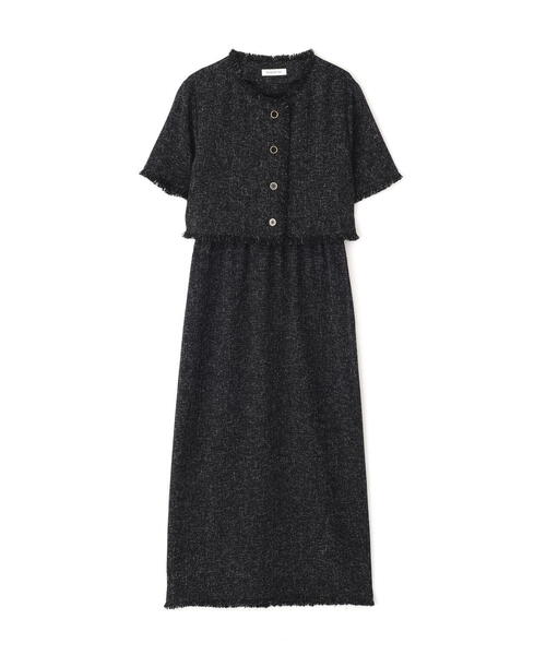 NATURAL BEAUTY ジャケット 38号 ツイード NATURAL BEAUTY BASIC ワンピース ツイードジャケット＆ナロー