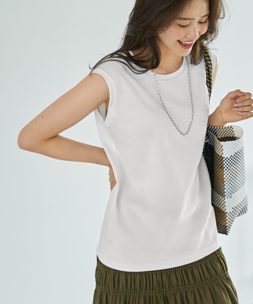 tシャツ 「ものづくりJAPAN」DIORAMA ベーシックノースリーブトップス レディース