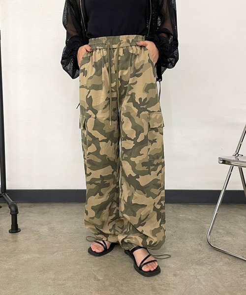 SEA 迷彩柄 カーゴパンツ レディース CRB パンツ 迷彩柄カーゴパンツ レディース : ZOZOTOWN Yahoo!店