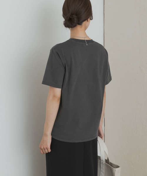 URBAN RESEARCH DOORS / アーバンリサーチ ドアーズ ピグメントロゴTシャツ URBAN RESEARCH DOORS tシャツ ピグメントロゴTシャツ