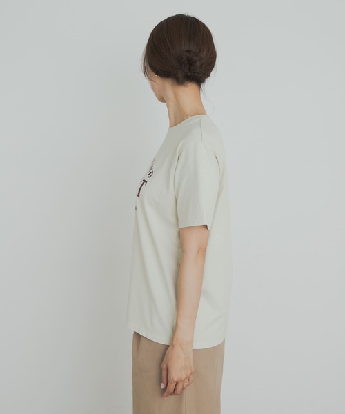 URBAN RESEARCH DOORS tシャツ ピグメントロゴTシャツ