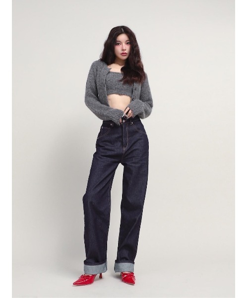 「Darich」 デニムパンツ S インディゴブルー レディース