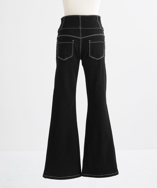 「Diable baiser」 ブーツカットデニムパンツ SMALL グレー レディース