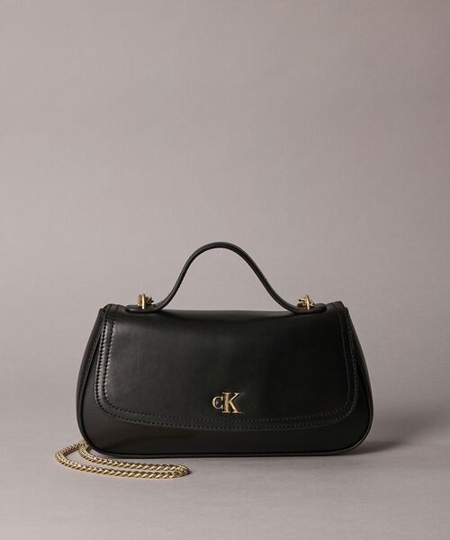 新品未使用タグ付きカルバンクラインチェーンショルダーバッグ CALVIN KLEIN】◇モノグラム◇チェーン ショルダーバッグ◇ (Calvin