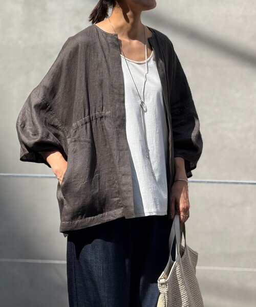 「BEARDSLEY」 ブルゾン FREE ブラック レディース_画像3