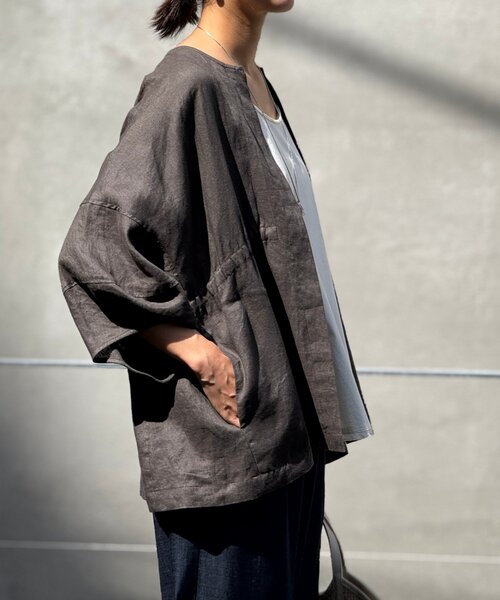 「BEARDSLEY」 ブルゾン FREE ブラック レディース_画像4