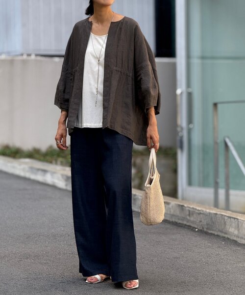 「BEARDSLEY」 ブルゾン FREE ブラック レディース_画像6