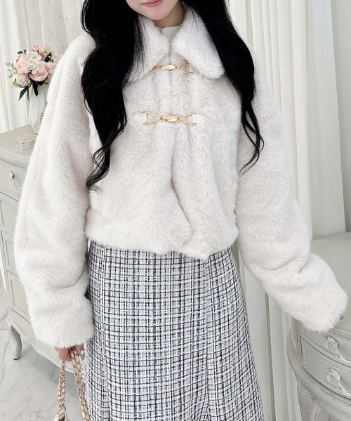 INGNI（イング） ブルゾン アウター ビット付エコファージャケット