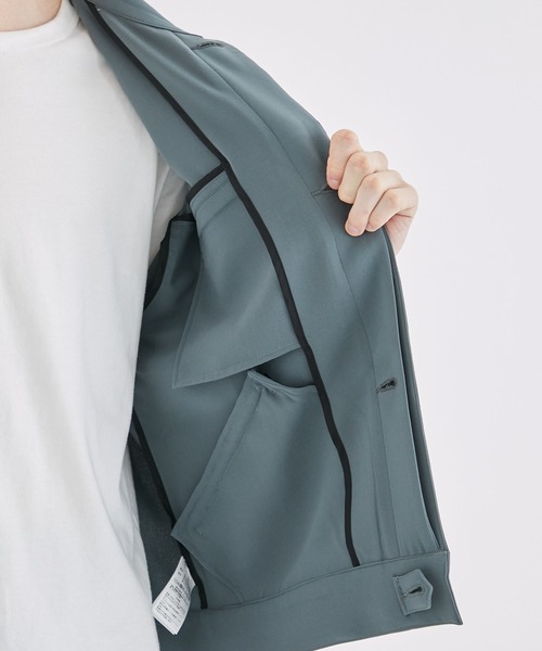 「CULLNI」 ジャケット 1 チャコールグレー メンズ_画像8