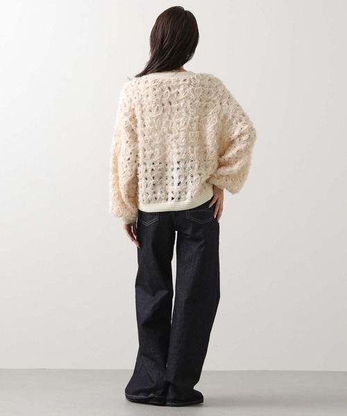 Gready Brilliant（グレディブリリアン） カーディガン フラワーレース