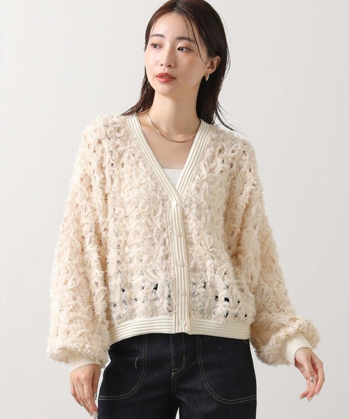 Gready Brilliant（グレディブリリアン） カーディガン フラワーレース