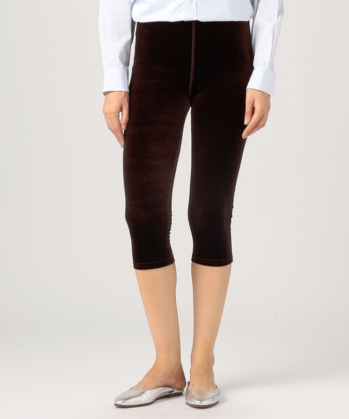 SIMONE WILD 黒 VELVET LONG SHORTS パンツ SIMONE WILD VELVET LONG SHORTS レディース : ZOZOTOWN Yahoo