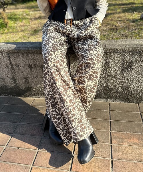 mi via loca パンツ 「アソート 」Vintageライク花柄/ドット