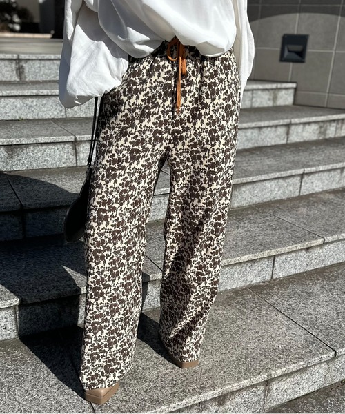 mi via loca ワイドパンツ パンツ 「アソート 」Vintageライク花柄