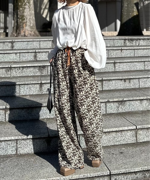 mi via loca ワイドパンツ パンツ 「アソート 」Vintageライク花柄