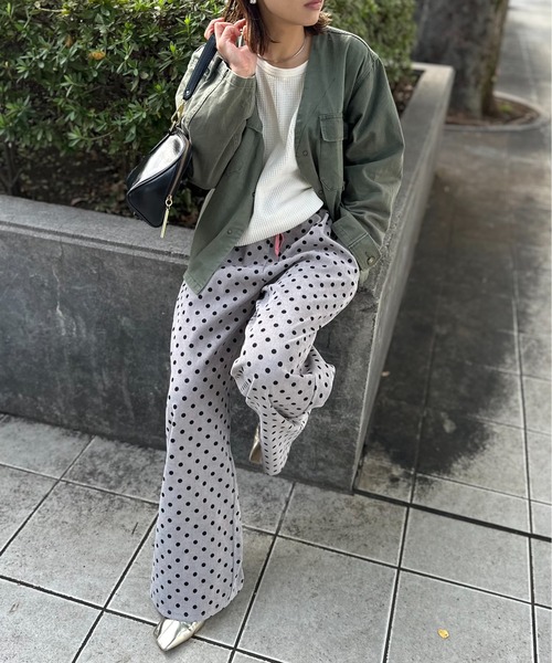 mi via loca パンツ 「アソート 」Vintageライク花柄/ドット