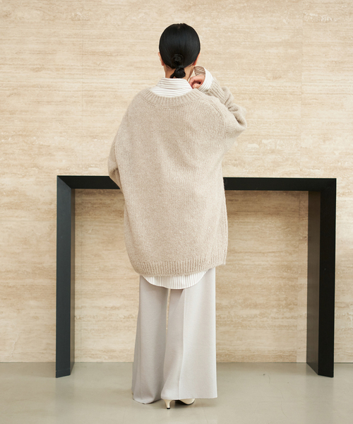 plage（プラージュ） ニット セーター Alpaca mix slit ニット