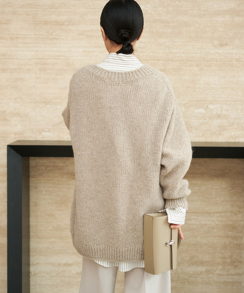plage（プラージュ） ニット セーター Alpaca mix slit ニット