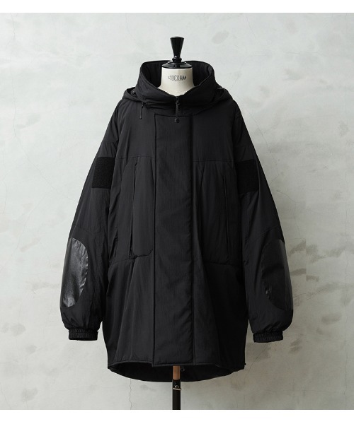WAIPER.inc 中綿コート L ブラック メンズ : ZOZOTOWN Yahoo!店 - 通販
