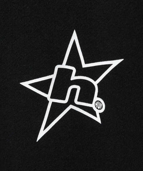 HUF（ハフ） パーカー HUF H STAR LOGO P/O HOODIE Hスタープリント