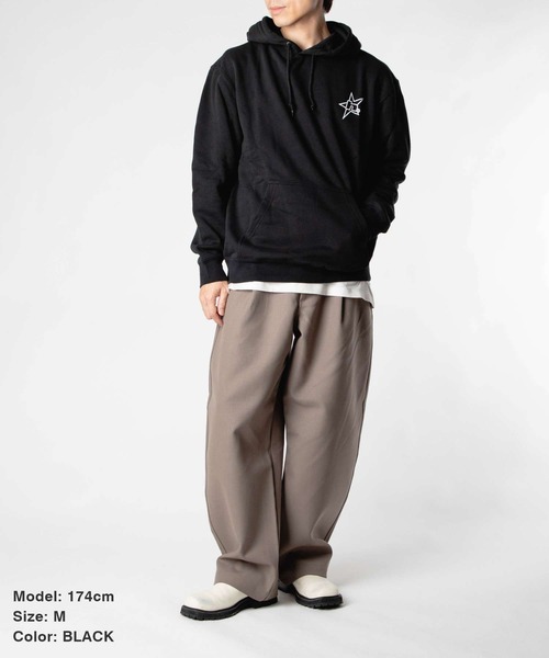 HUF（ハフ） パーカー HUF H STAR LOGO P/O HOODIE Hスタープリント