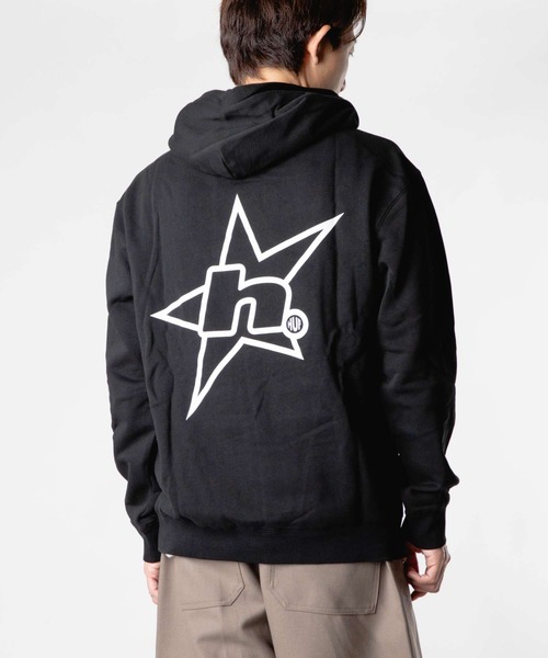 HUF（ハフ） パーカー HUF H STAR LOGO P/O HOODIE Hスタープリント