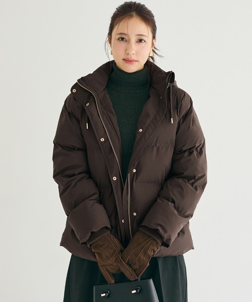 coca（コカ） ブルゾン アウター シームレス中綿ブルゾン レディース