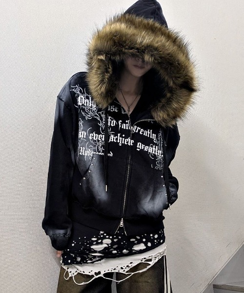 SILVER BULLET（シルバーバレット） パーカー 「PSYCHO NATION UNDER