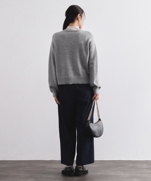 カーディガン 金ボタンラメニットカーディガン「洗濯機OK」 レディース | OPAQUE.CLIP | 17