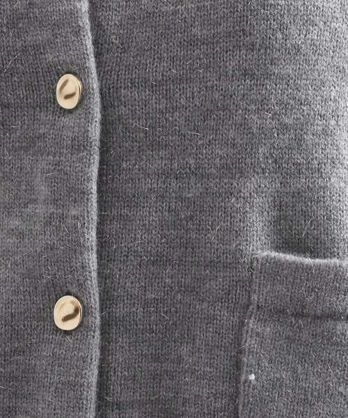 カーディガン 金ボタンラメニットカーディガン「洗濯機OK」 レディース | OPAQUE.CLIP | 16