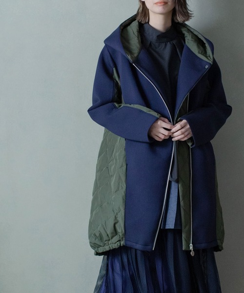 MARECHAL TERRE（マルシャルテル） ダウンコート MEDIUM ネイビー