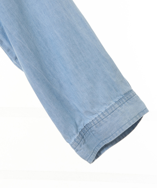 「SOFFITTO」 「MELROSE」ブルゾン FREE サックスブルー レディース_画像4