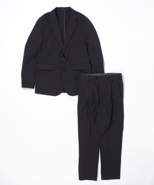 NANO universe（ナノ・ユニバース） セットアップ M ブラック メンズ