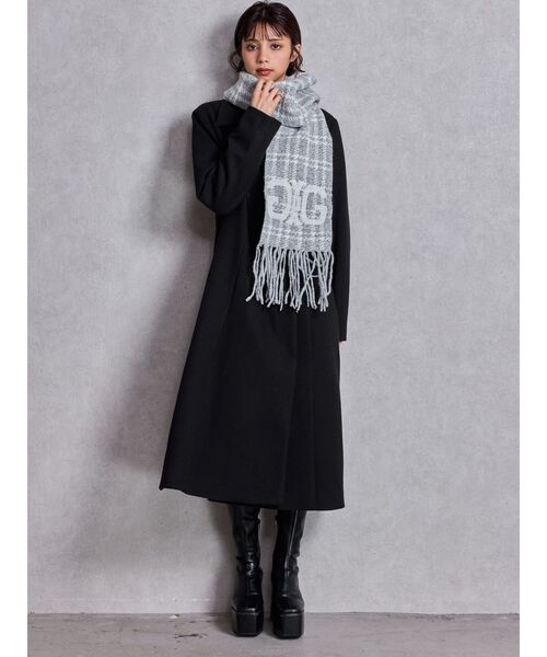 GYDA（ジェイダ） コート チェスターコート ベルト付タイトエコファー