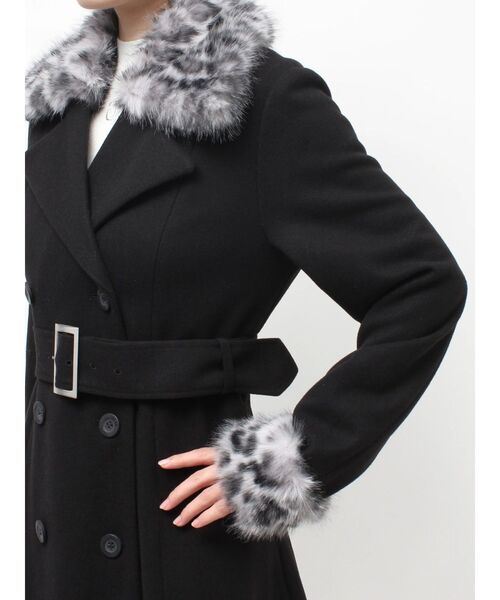 GYDA（ジェイダ） コート チェスターコート ベルト付タイトエコファー